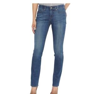 Levi's Perfect Waist 525 Straight Leg Jeans Medium Dark Wash Size 4S